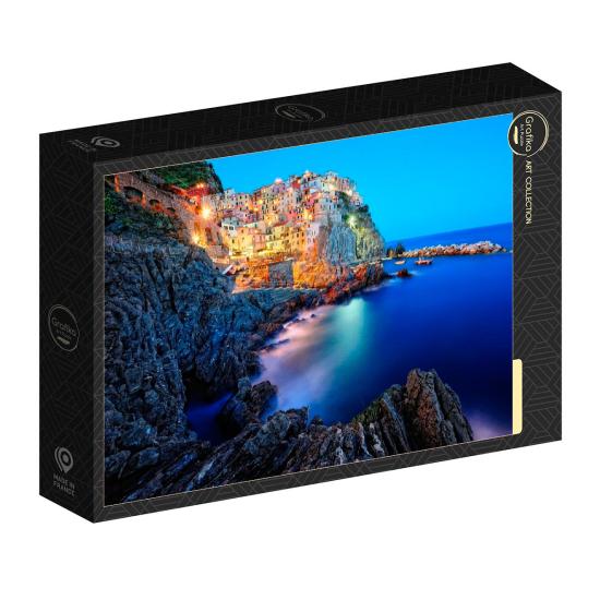 Puzzle Grafika Manarola, Cinque Terre, Italia de 1000 Peças