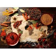Puzzle Grafika World Map em Spices 2000 Peças