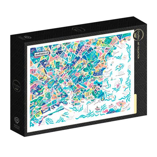 Puzzle Grafika Marseille 1000 Peças