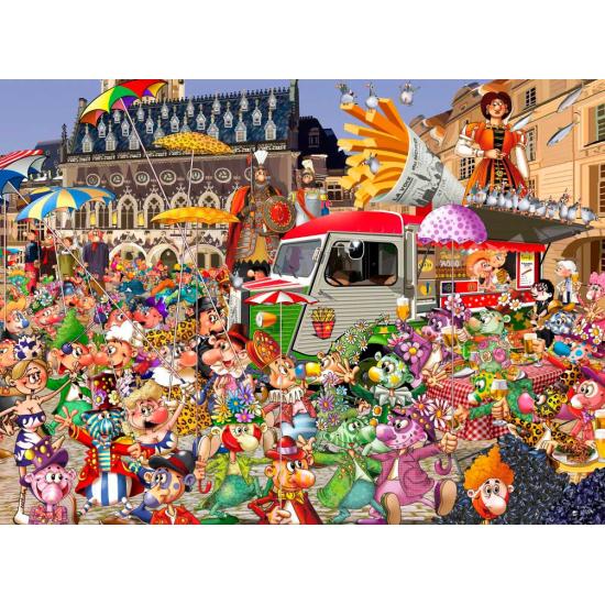 Puzzle Grafika Braderie Flea Market Lille 2000 peças