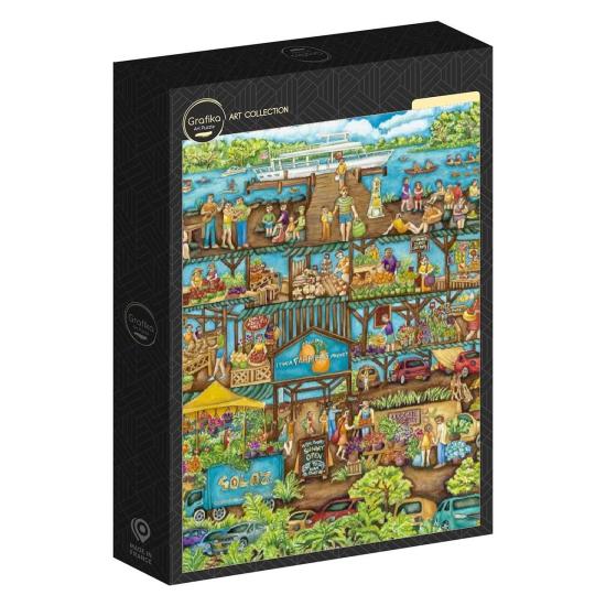 Puzzle Grafika Mercado do Agricultor 1000 Peças