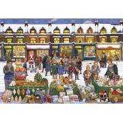 Puzzle Grafika Mercado De Natal Do Alfabeto 1000 Peças