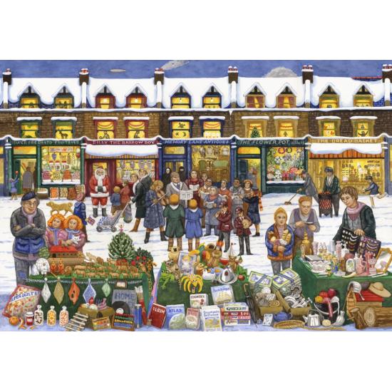 Puzzle Grafika Mercado De Natal Do Alfabeto 1000 Peças