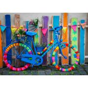 Puzzle Grafika Minha Linda Bicicleta Colorida 1500 Peças