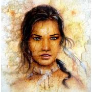 Puzzle Grafika Cherokee Woman de 1000 peças