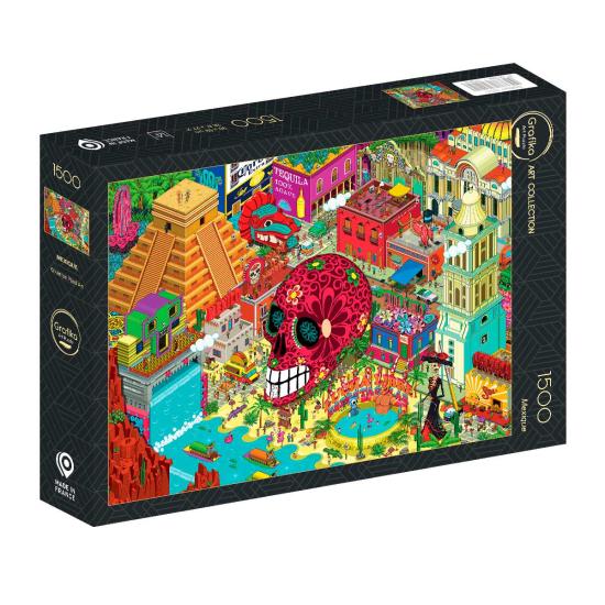 Puzzle Grafika México de 1500 Peças