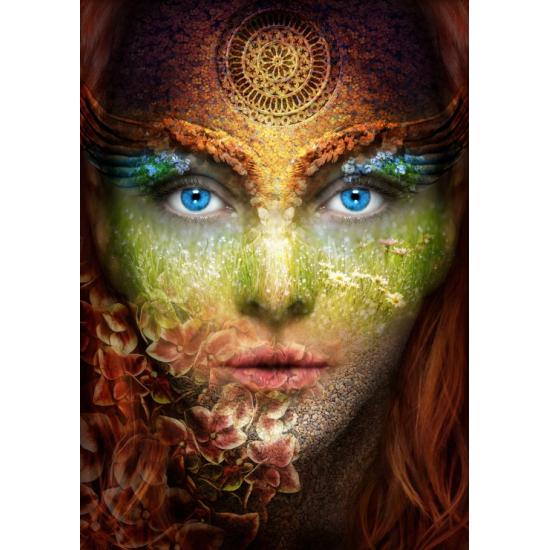 Puzzle Grafika Feminino Natureza de 2000 Peças