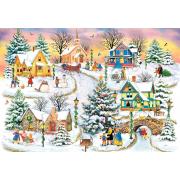 Puzzle Grafika Natal Na Nossa Cidade de 1000 Pçs