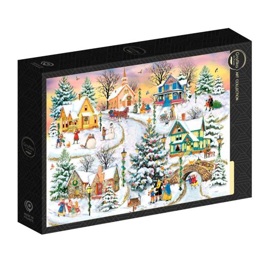 Puzzle Grafika Natal Na Nossa Cidade de 1000 Pçs