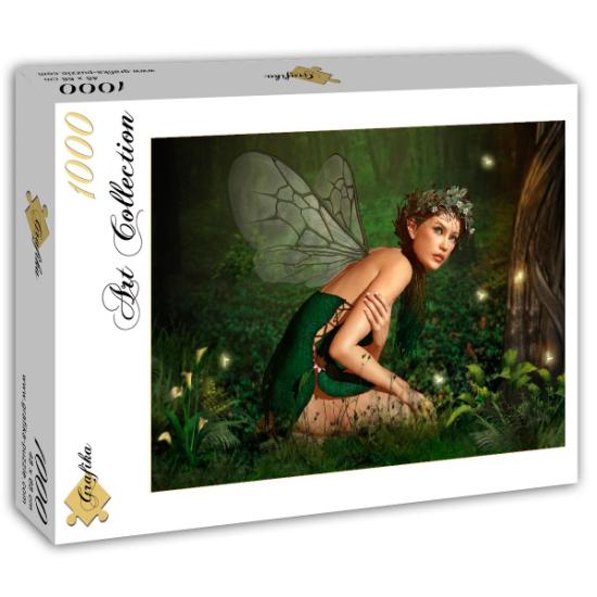 Puzzle Grafika Ninfa da Floresta de 1000 Peças