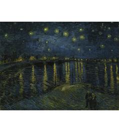 Puzzle Grafika Noite Estrelada sobre o Ródano 2000 Pçs