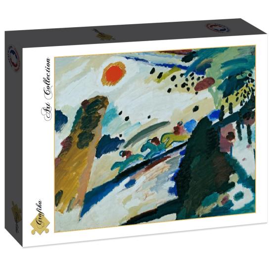 Puzzle Grafika Paisagem Romântica de 2000 Peças