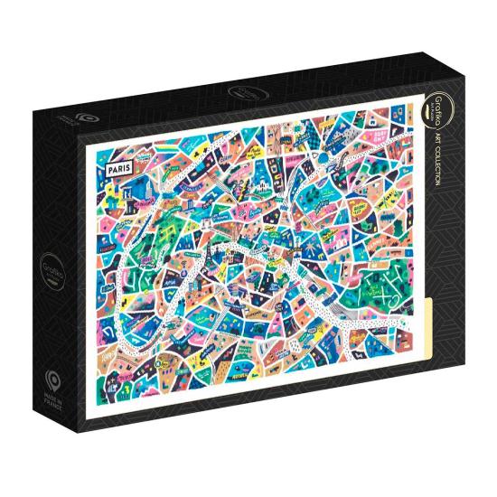 Puzzle Grafika Paris de 1000 Peças