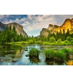 Puzzle Grafika Parque Nacional Yosemite de 1000 Peças