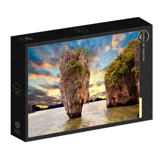 Puzzle Grafika Phuket, Tailândia de 1000 Peças