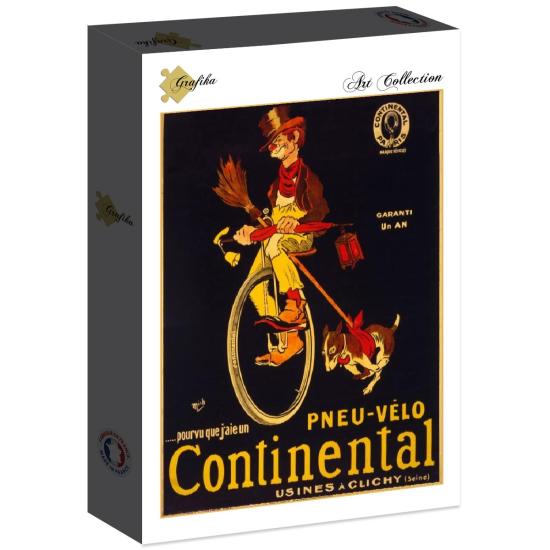 Puzzle Grafika Cartaz para Pneus Continental de 2000 Peças Puzzle Grafika Cartaz para Pneus Continental de 2000 Peças