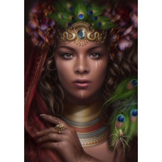 Puzzle Grafika Rainha do Reino do Sol de 1000 Peças