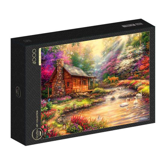 Puzzle Grafika Retiro Brookside 4000 Peças