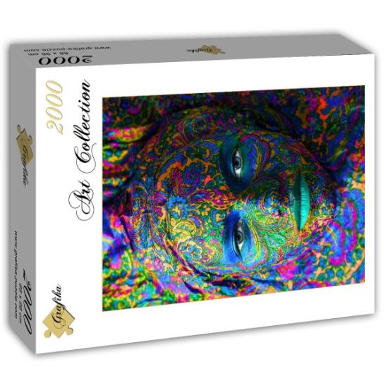 Puzzle Grafika Retrato de uma Mulher 2000 Peças