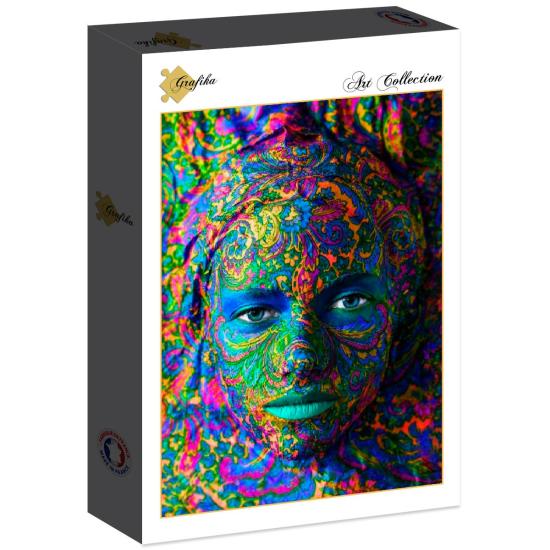 Puzzle Grafika Retrato de Mulher 2000 Peças