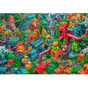 Puzzle Grafika Robotopia de 1000 Peças