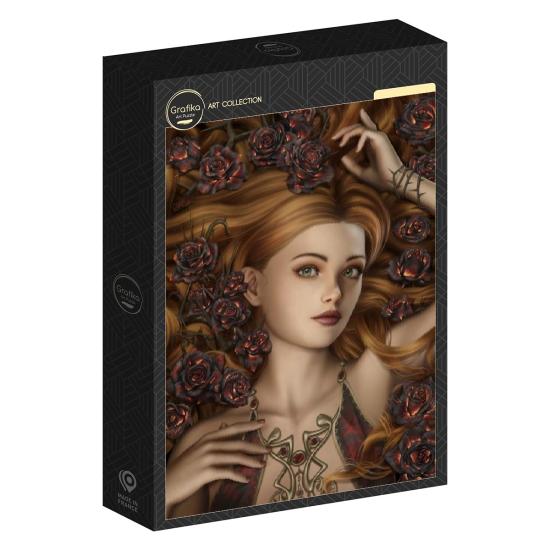 Puzzle Grafika Rosa Queimada de 1000 Peças