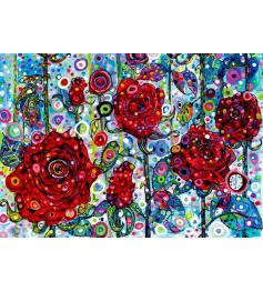 Puzzle Grafika Rosas de 1500 peças