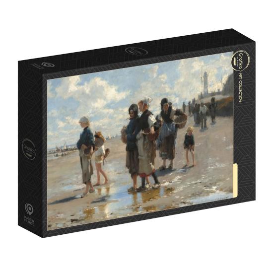 Puzzle Grafika Partindo Para Pescar de 1000 Peças