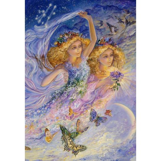 Puzzle Grafika Signo do Zodíaco Gêmeos de 1000 Peças