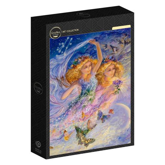 Puzzle Grafika Signo do Zodíaco Gêmeos de 1000 Peças