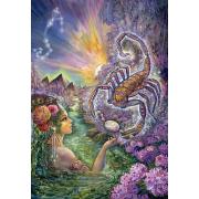 Puzzle Grafika Signo do Zodíaco Escorpião de 1000 Peças