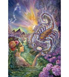 Puzzle Grafika Signo do Zodíaco Escorpião de 1000 Peças