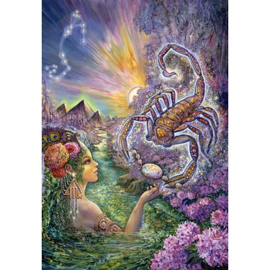 Puzzle Grafika Signo do Zodíaco Escorpião de 1000 Peças Puzzle Grafika Signo do Zodíaco Escorpião de 1000 Peças