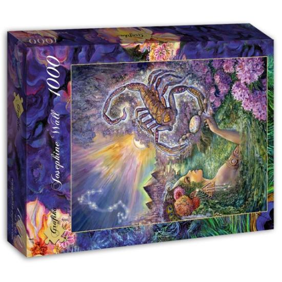 Puzzle Grafika Signo do Zodíaco, Escorpião 1000 Peças