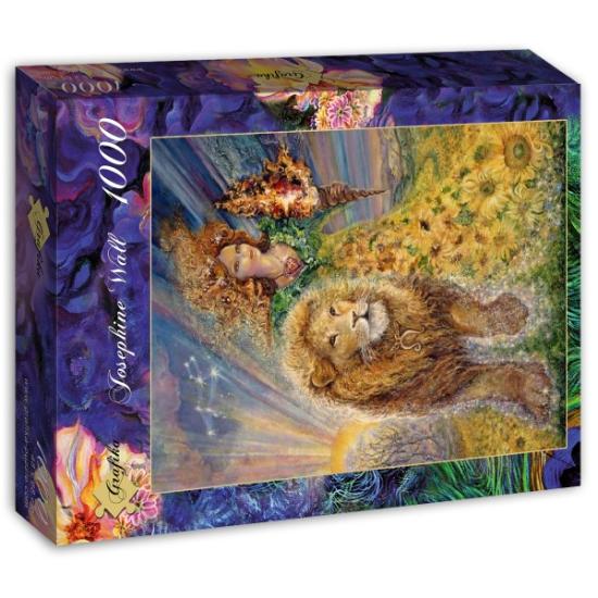Puzzle Grafika Signos do Zodíaco, Leão 1000 Peças