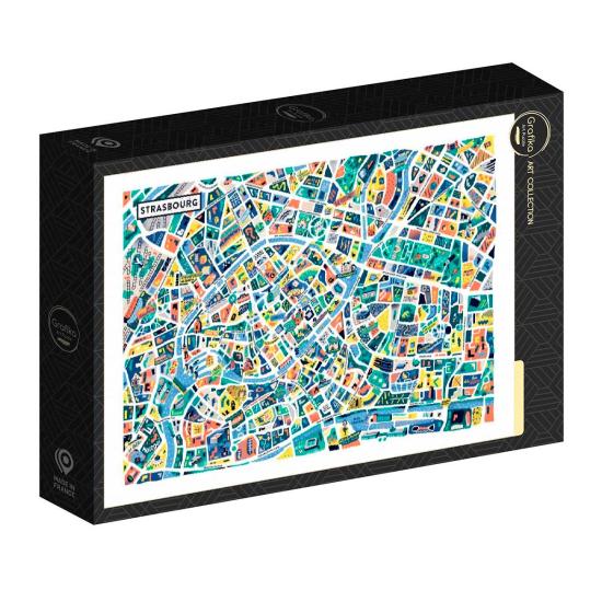 Puzzle Grafika Strasbourg 1000 Peças