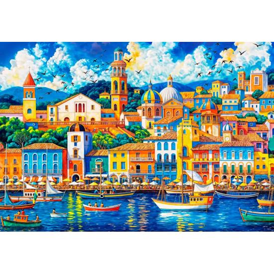 Puzzle Grafika Sonho Mediterrâneo de 1000 Peças
