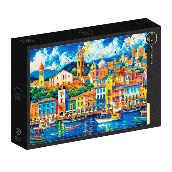 Puzzle Grafika Sonho Mediterrâneo de 1000 Peças