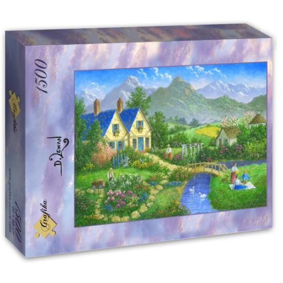 Puzzle Grafika tendo um bom dia 1500 peças