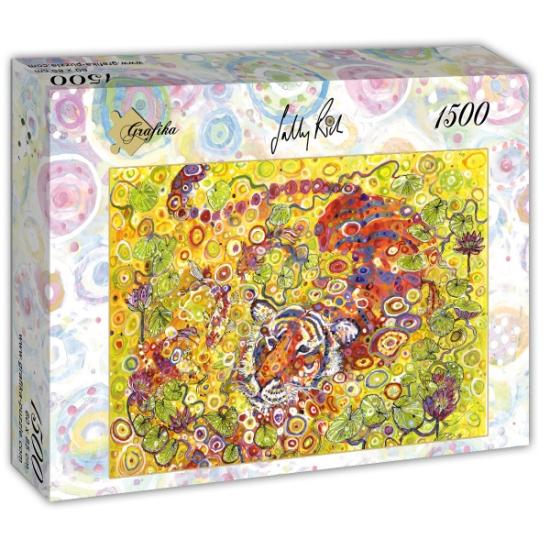 Puzzle Grafika Natação Tiger 1500 Peças