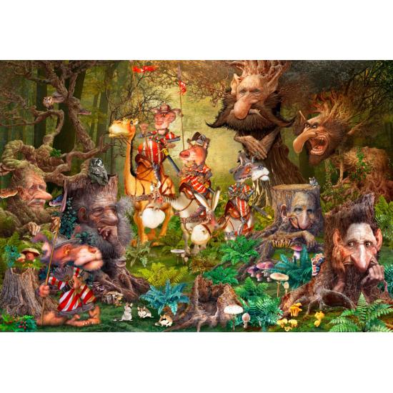 Puzzle Grafika Trolls de 1000 Peças