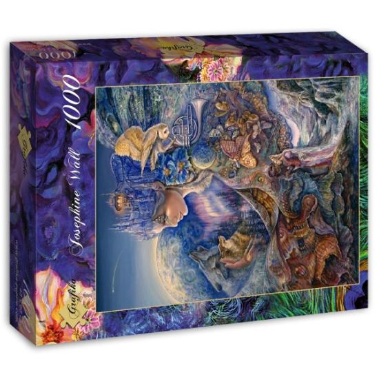 Puzzle Grafika Once in a Blue Moon 1000 peças