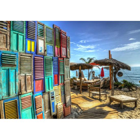 Puzzle Grafika Janelas no Paraíso de 1000 Peças