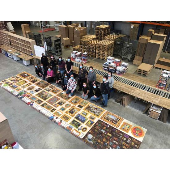 Puzzle Grafika viajando pela arte de 54.000 peças