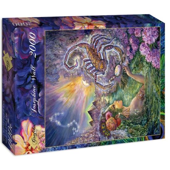 Puzzle Grafika Zodiac Scorpio 2000 peças