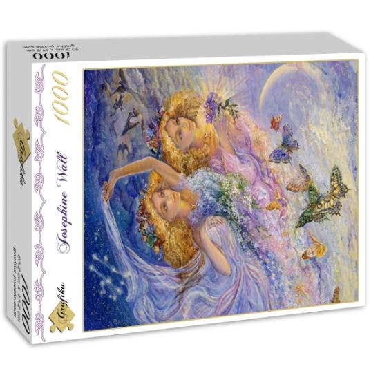 Puzzle Grafika Zodiac Gemini 1000 peças