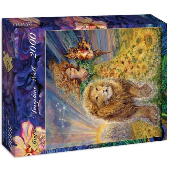 Puzzle Grafika Zodiac Leo 2000 Peças