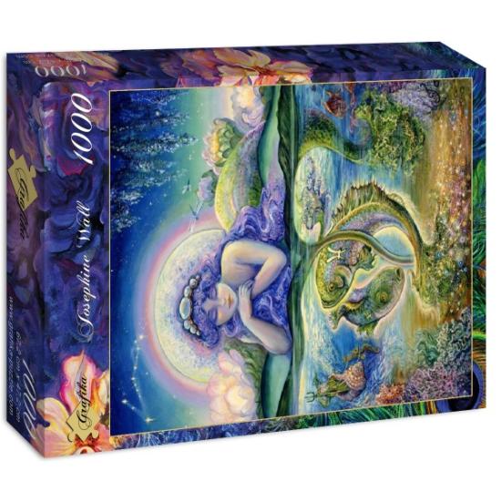 Puzzle Grafika Zodiac Peixes 1000 Peças