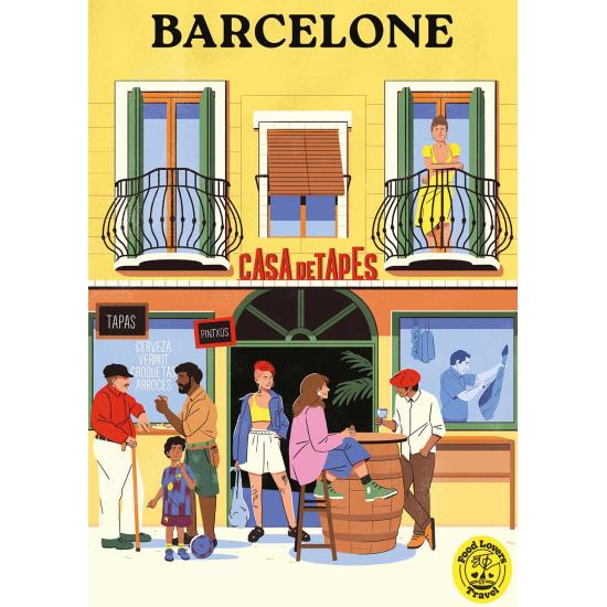 Puzzle Hachette Barcelona 1000 peças