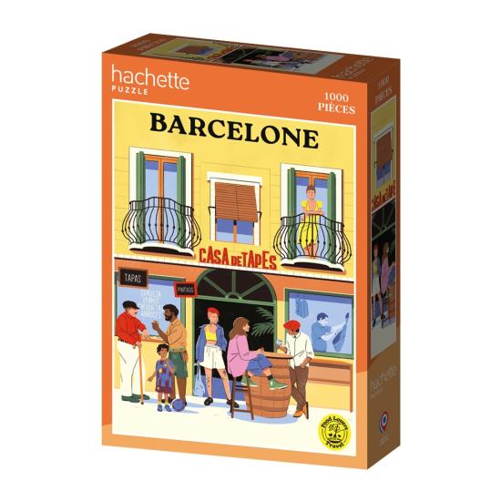 Puzzle Hachette Barcelona 1000 peças